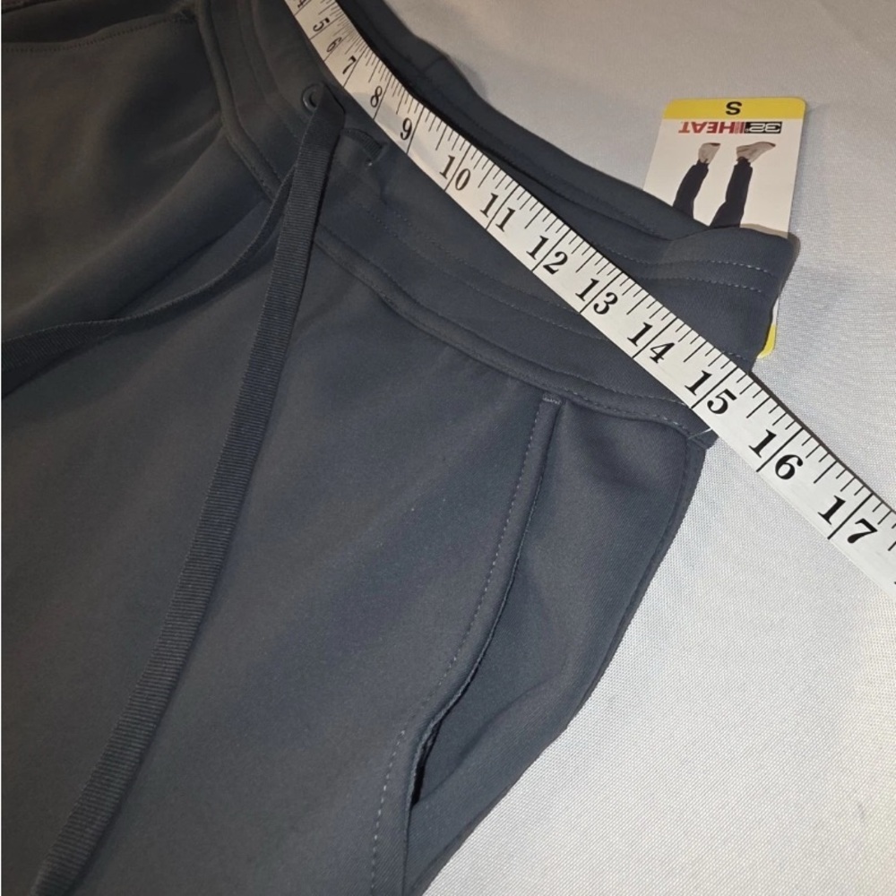 32 Degrees Womans Joggers Drawstring Cuff At Ankles Cargo Pockets Blue/Green S - Picture 6 of 7